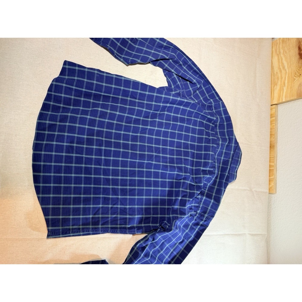 UNTUCKit Men's Long Sleeve Shirt Blue, Button-Up, Size Large, 100% Cotton - Picture 4 of 4